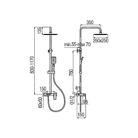 SET BATERIE CADA DUS MONOCOMANDA AURIU PERIAT ARS VALVEX 2420170 [1]