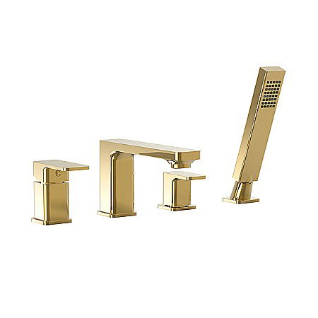 Baterii cada si dus - BATERIE PE CADA 4 PIESE AURIU LOFT VALVEX 2455870