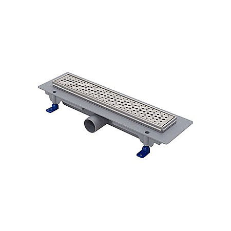 Obiecte Sanitare - RIGOLA DUS LIV 350MM GRILA INOX ROUND RAMA PLASTIC 674711