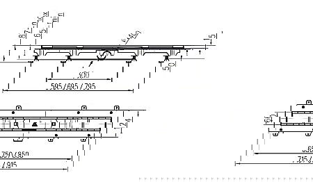 RIGOLA DUS LIV 850MM GRILA INOX ROUND RAMA PLASTIC 674735 [1]