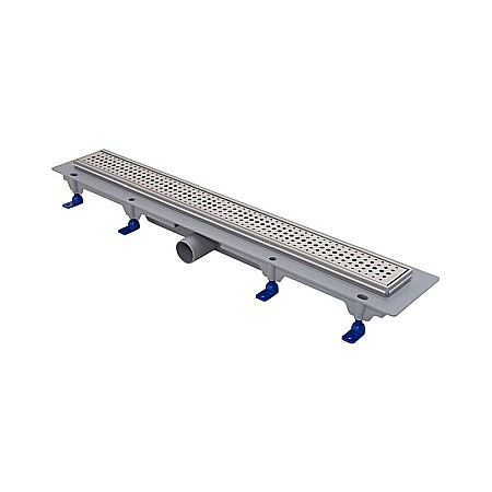 Obiecte Sanitare - RIGOLA DUS LIV 650MM GRILA INOX ROUND RAMA INOX 674753