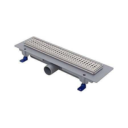 Obiecte Sanitare - RIGOLA DUS LIV 350MM GRILA INOX ROUND RAMA INOX 674741