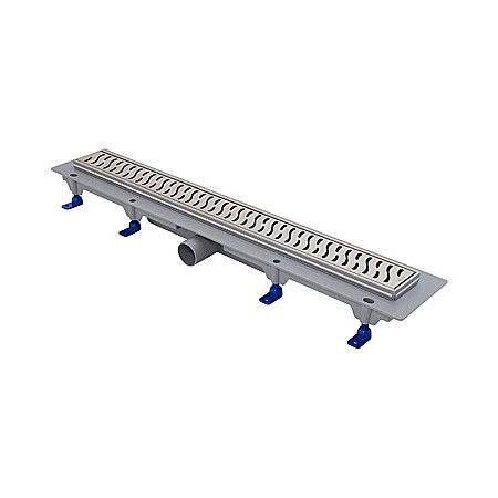 Rigole dus, sifoane, pardoseala - RIGOLA DUS LIV 650MM GRILA INOX VIBE RAMA INOX 674752