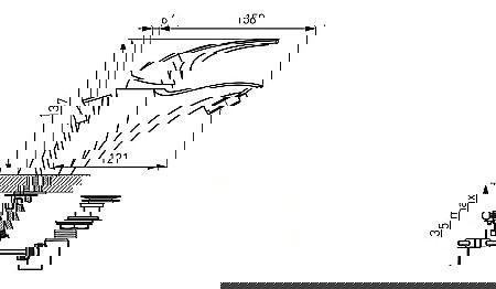 BATERIE LAVOAR FERRO 57002.0 STATIVA CU VENTIL METALIA 57 CROM [1]