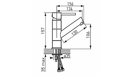 BATERIE LAVOAR FERRO FIESTA BFI2A PIPA MOBILA CROM [1]