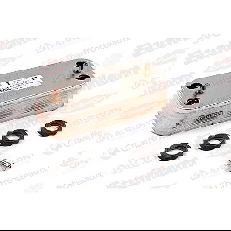 SCHIMBATOR DE CALDURA SECUNDAR IN PLACI CENTRALA TERMICA ARISTON CARES, CLAS ONE, HS PREMIUM ORIGINAL ARISTON 65116314 [1]