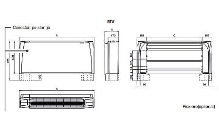 VENTILOCONVECTOR SABIANA CARISMA CRC CARCASAT MV CRC 43 [8]
