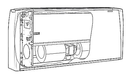 VENTILOCONVECTOR SABIANA CARISMA CRC CARCASAT MV CRC 43 [7]