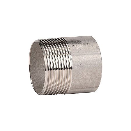 Fitinguri accesorii vane robineti Industriali - Niplu inox 2 sudabil