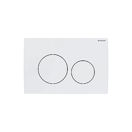 Obiecte Sanitare - CLAPETA DE ACTIONARE GEBERIT CU DUBLA ACTIONARE DELTA20 ALBA