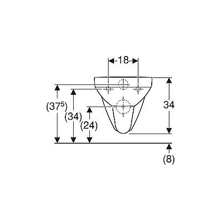 VAS WC SUSPENDAT GEBERIT RIMFREE SELNOVA SQUARE ALB [2]