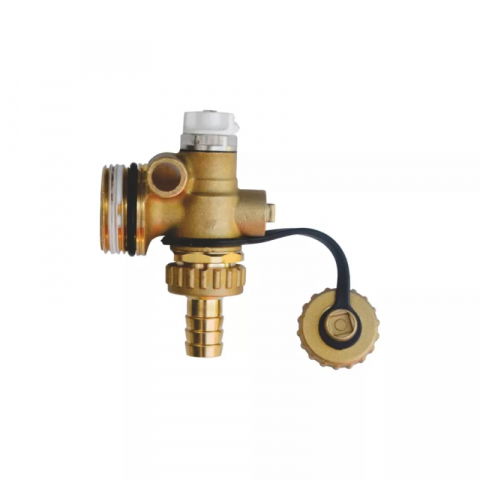 CAP TERMINAL AERISITOR MANULA+ROBINET GOLIRE 1" PENTRU DISTRIBUITOARE PEXKIT VALROM