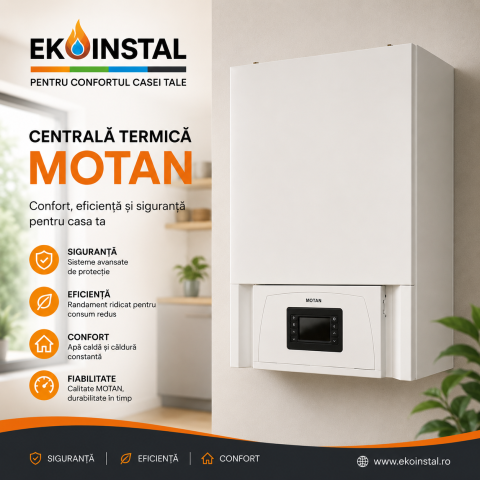 Centrale termice gaz - Centrala termica Motan Condens 100 70 CH2 70 kW