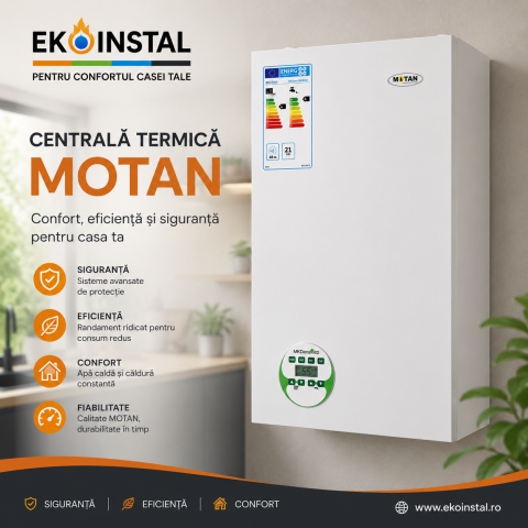 Centrale termice gaz - Centrala termica Motan MK-Dens