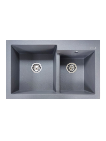 Chiuveta granit SanDonna Edyta Bej / Nisip, 790x510x215 mm - imagine oficiala 1 [0]