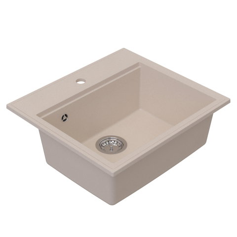 Chiuveta granit Ulgranit ULG 560 Bej, 560x510x200 mm - imagine oficiala 1 [1]