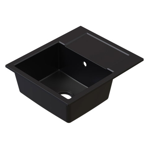 Scurgator pliabil din inox SanDonna Negru-Crom, 35.5x10.5 cm - imagine oficiala 1 [0]