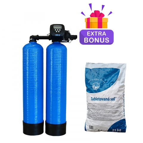 DEDURIZATOR CLACK DUPLEX 2X50 LITRI