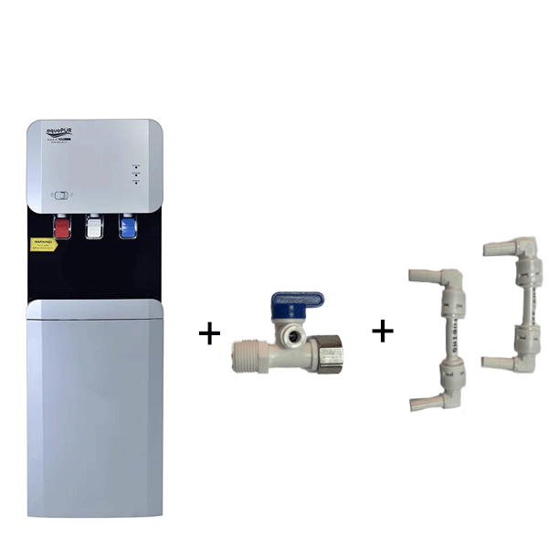 Dozator apa Aquapur Valhoh asezare pe podea H3HNC