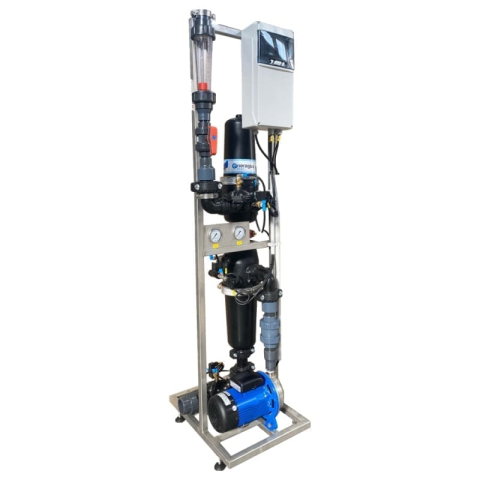 Sisteme filtrare apa Debite Mari - Filtru automat discuri 1 unitate 100 microni, cod AQUA08000100100, imagine produs 1