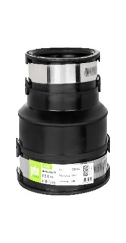 Mufe rapide și coliere branșare - Gebo Mufă adaptare 170-192mm-> 121-136mm, 0,6 bar, EPDM / V2A