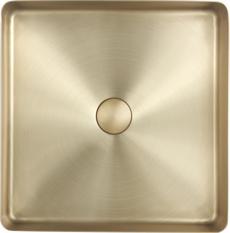 Lavoar handmade inox SanDonna HD4040 Negru, 440x440 mm, adancime 120 mm - imagine oficiala 1 [2]