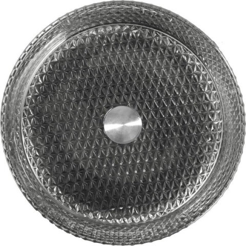 Lavoar sticla SanDonna Mira Grey GL01D-G Gri, 400x400x125 mm - imagine oficiala 1 [1]