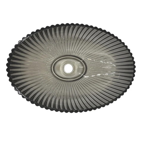 Lavoar sticla securizata SanDonna Perla GL49A Negru, 510 x 350 x 150 mm, cod 6427365016035 [5]