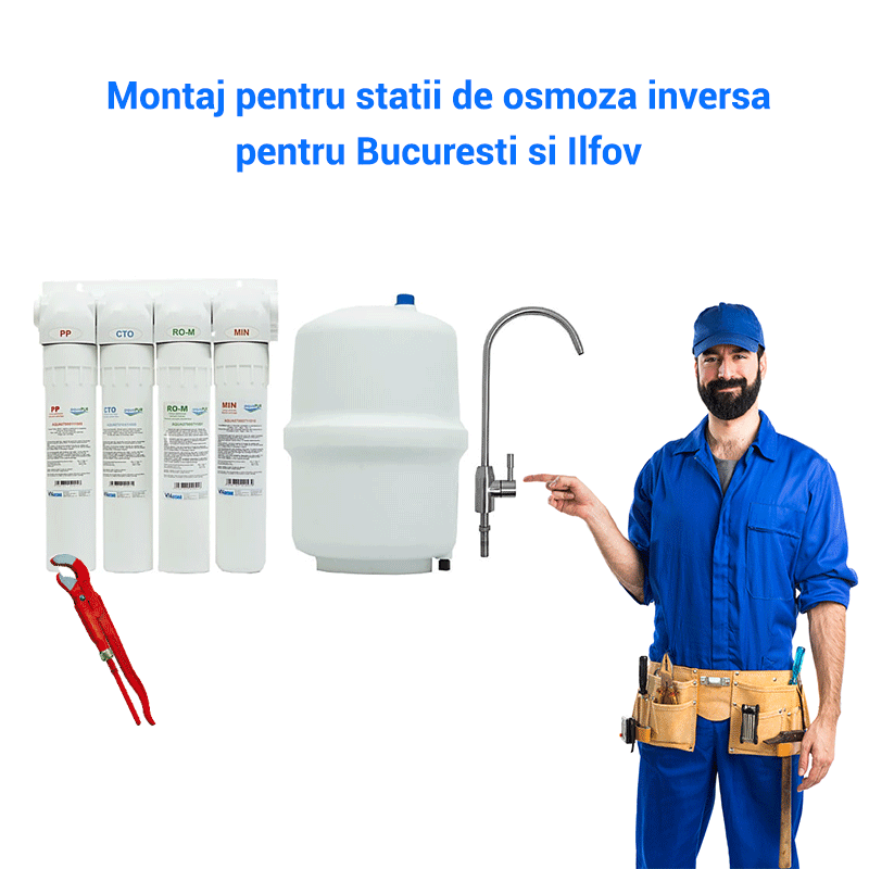 Pachete promotionale - Montaj osmoza inversa pentru Bucuresti si Ilfov