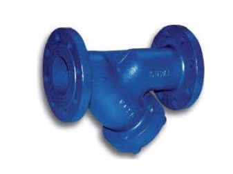 Robineti vane cu flansa - Filtru Y DN125 corp fonta cu flanse, sita inox 1,8mm, PN 16 TECOFI
