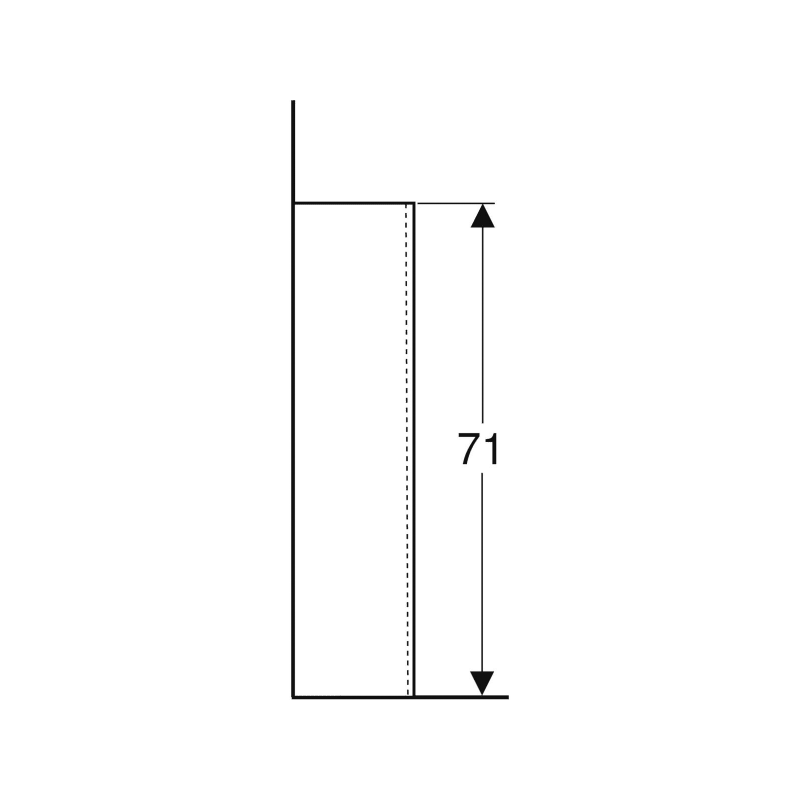 Piedestal rotund Geberit Selnova 500.341.01.7 [4]
