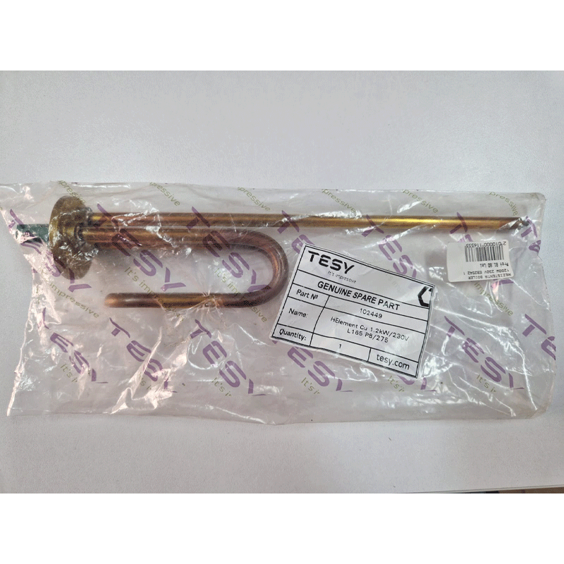 REZISTENTA BOILER 1200W 230V EB2542 102449 ORIGINAL TESY [1]