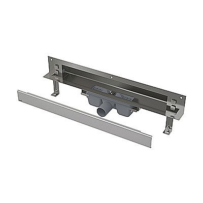 RIGOLA DUS 750MM ALCA MONTAJ IN PERETE CU CAPAC INOX LUCIOS APZ5-EDEN-750