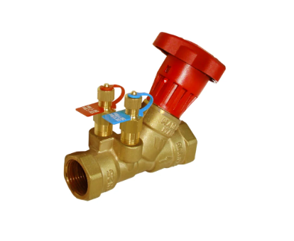 Fitinguri accesorii vane robineti Industriali - Robinet de echilibrare hidraulică statică Watts FO-BV015, alamă DZR, DN15 1/2" PN25