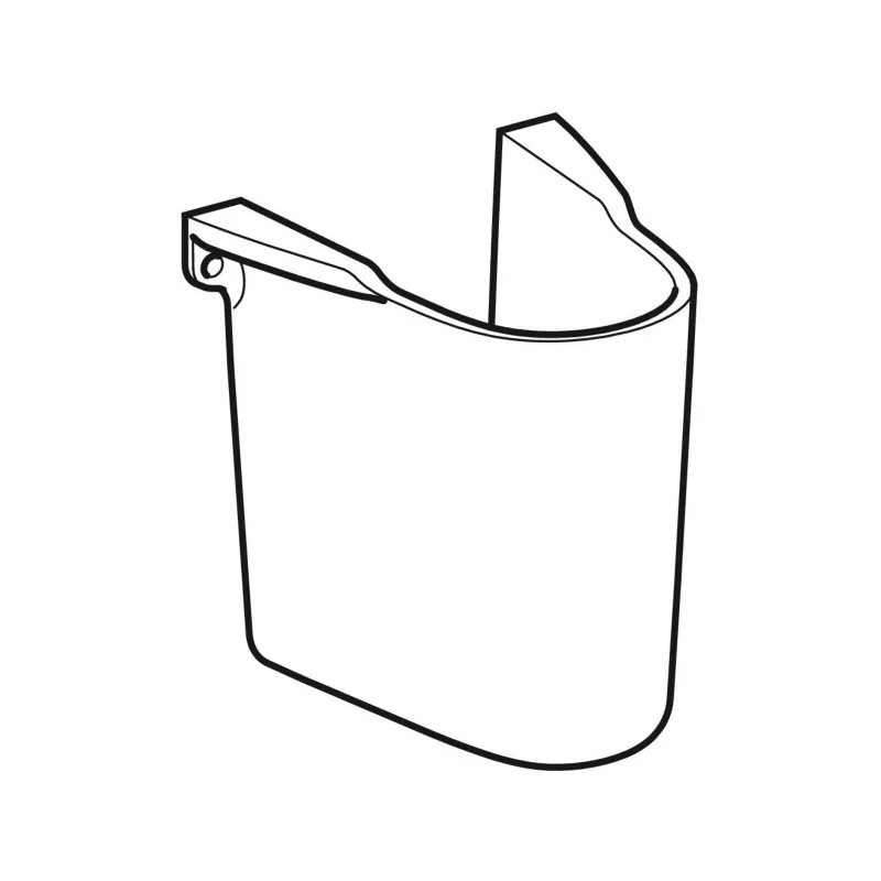 Semipiedestal rotund Geberit Selnova 500.329.01.7 [1]