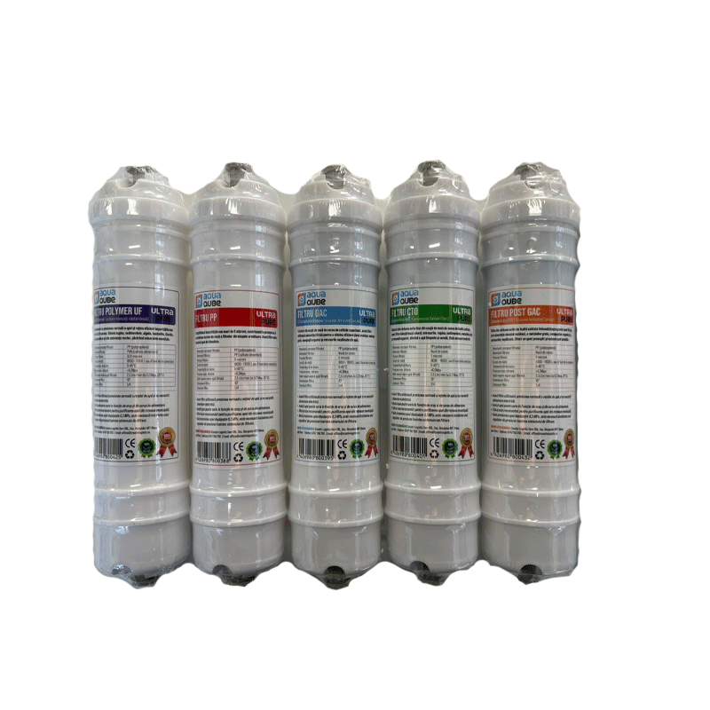Ultrafiltrare recomandat pentru apa de retea - SET REZERVE SISTEM ULTRA PURE 5 STADII ULTRA FILTRARE