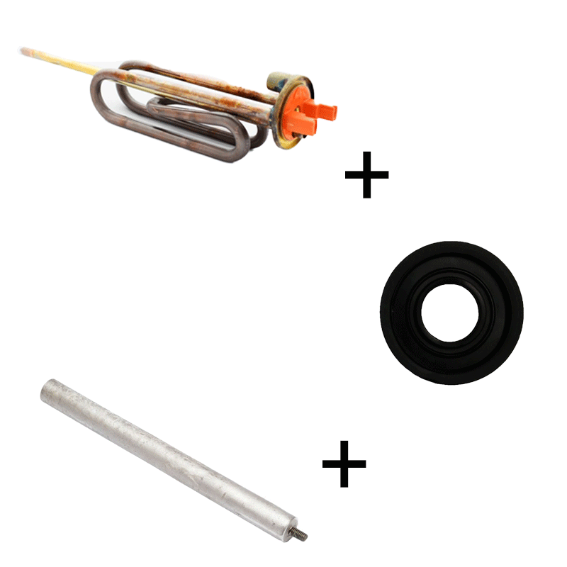 Accesorii, Piese de Schimb Boilere - SET REZISTENTA BOILER 1800W GARNITURA ANOD ARISTON ORIGINAL 6501099300