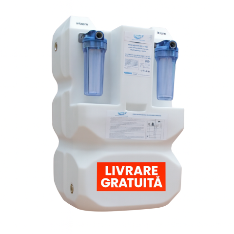 Rezervoare de apa - Sistem rezervor apa Aquapur FSP 300 ioni de argint cu pompa si filtre Aquapur Valhoh Valrom