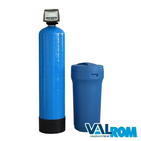 Statii filtrare apa cu medii filtrante - Statie dedurizare Valhoh soft 75 simplex vana performa Q=3,5MC/H (cu by-pass), cod AQUA09150075035, imagine produs 1