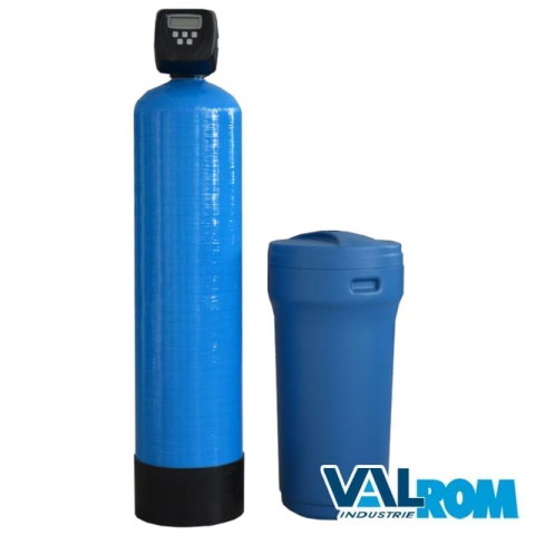 Statii filtrare apa cu medii filtrante - Statie tratare Valhoh mix 75 simplex vana clack Q=2,5MC/H (cu by-pass), cod AQUA09100075025, imagine produs 1