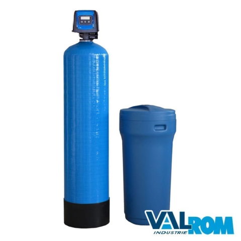 Statii filtrare apa cu medii filtrante - Statie tratare Valhoh mix 75 simplex vana fleck Q=2,5MC/H (cu by-pass), cod AQUA09200075025, imagine produs 1