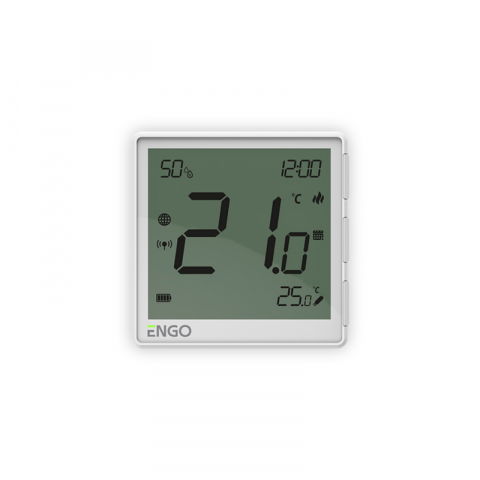 TERMOSTAT DE AMBIENT FARA FIR CU CONTROL PRIN ZIGBEE ENGO EONE-BATW ALB [0]
