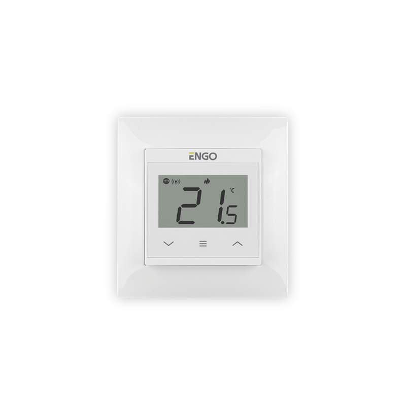 Termostat de ambient prin internet wifi alb e55-w [3]