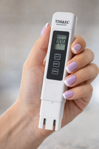Tester TDS Digital – Aparat pentru măsurarea calității apei (Total Dissolved Solids)