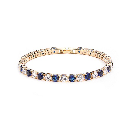 TOATE PRODUSELE - Brățară Tennis Elegantă Placată Cu Aur Galben