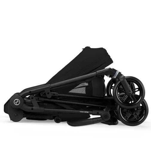 Pachet Black FridayCarucior Cybex Melio Carbon 4 in 1 Magic Black [6]
