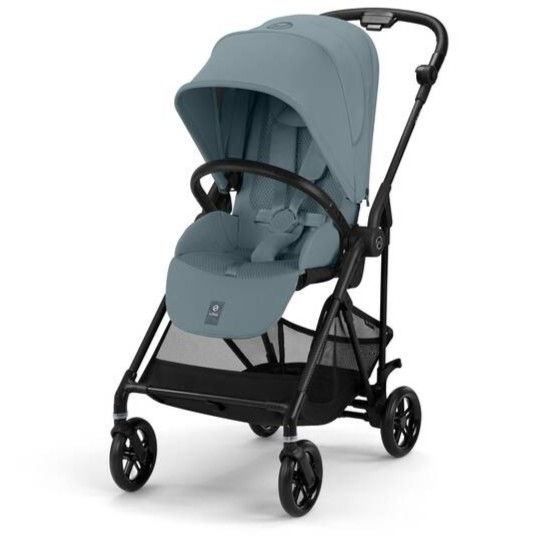 Pachet Black Friday Carucior Cybex Melio Carbon 4 in 1 Stormy Blue [2]