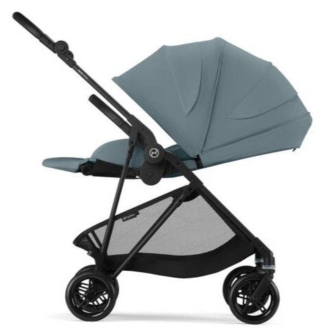 Pachet Black Friday Carucior Cybex Melio Carbon 4 in 1 Stormy Blue [3]