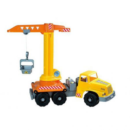 BlackFriday - Camion cu macara functionala de jucarie