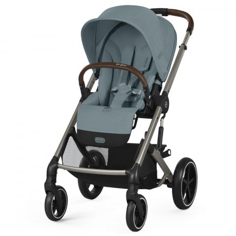 Carucioare copii - Carucior Cybex Balios S Lux Taupe/Stormy Blue